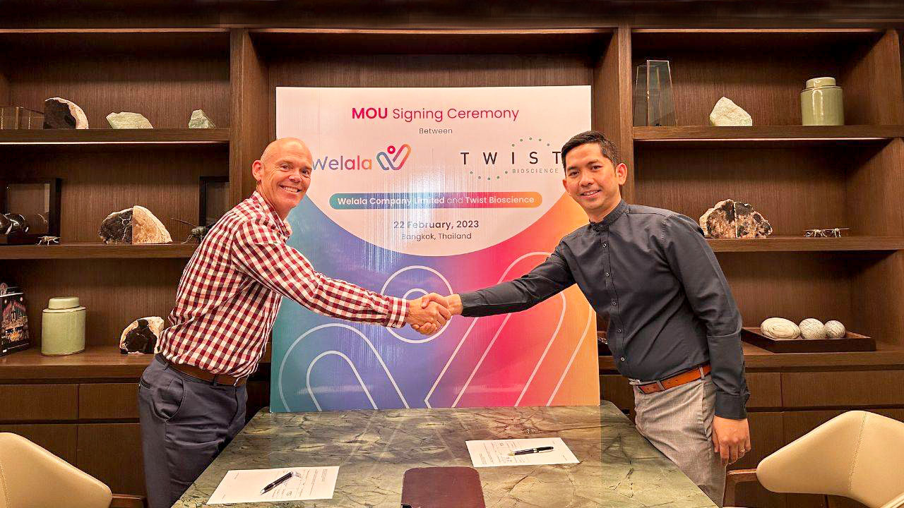 Welala Partnership with Twist BioScience